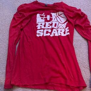 University of Dayton red scare long sleeve shirt